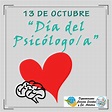 13 DE OCTUBRE: "DÍA DEL PSICÓLOGO/A" - ISSC