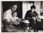 Steve McQueen with his first wife, Neile and daughter, Terry, at ...