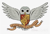 Transparent Owl Clipart - Harry Potter Hedwig Drawing, HD Png Download ...