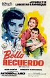 Bello recuerdo (1961) Spanish movie poster