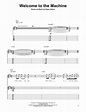 Welcome To The Machine by Pink Floyd - Guitar Tab Play-Along - Guitar ...