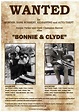 "Bonnie And Clyde" Fantastic Retro Style Wanted Poster · Andromeda ...