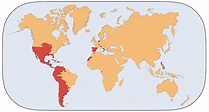 The Former Spanish Colonies - WorldAtlas