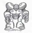 Dibujos de Robots a Lápiz | Listos para Imprimir & Dibujar