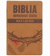 Biblia Devocional Diaria Max Lucado RVR60 - Marrón | Libreria Peniel