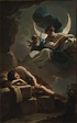 Selene and Endymion, Painted By Ubaldo Gandolfi (c. 1728-1781) | The ...