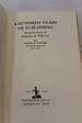 Lot 92 - Books – Arthur Waugh ‘A Hundred Years of