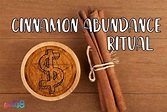 Blowing Cinnamon Into Your House: An Abundance Ritual – Spells8