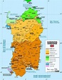 Cartina Linguistica Sardegna