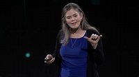 Daphne Koller, CEO and Founder of insitro, speaks at the 2019 Amazon re ...