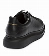 Alexander McQueen black Leather Oversized Sneakers | Harrods UK