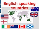 Map Of English Speaking Countries - Riset