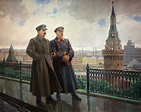 Il pittore sovietico Aleksandr Michajlovič Gerasimov | Madre Russia