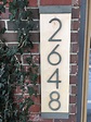 50+ Inspiration Decorative House Numbers Plaques, Modern House