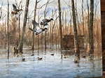Waterfowl Paintings by Jim Killen a Waterfowl and Hunting dog artist