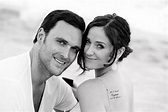 Actor Owain Yeoman and wife gigi - Wales Online