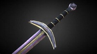 Pink Sword - Download Free 3D model by MrTomas [e3c1b69] - Sketchfab