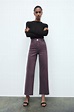 Zara ZW THE MARINE STRAIGHT JEANS - 212373386-629-