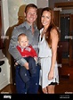 Teddy Sheringham Kristina Andriotis and their son George at 13th Stock ...