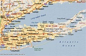 Map Of Long Island N Y - HolidayMapQ.com