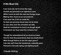 If We Must Die Poem by Claude McKay - Poem Hunter