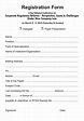 How To Create A Printable Registration Form - Free Sample, Example ...