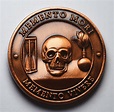 Memento Mori/vivere Copper Reminder Coin in Capsule. Mors - Etsy UK