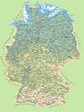 Large detailed map of Germany - Ontheworldmap.com