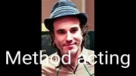 Method Acting vissuto da Giovanni Morassutti - YouTube