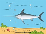 Swordfish vector. Free download. | Creazilla