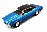 Maisto 1:18 Scale 1971 Chevy Chevelle SS 454 Coupe Diecast Vehicle ...