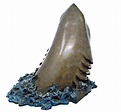 Shark Sculpture White Death | a bronze sculpture by Joseph Quillan