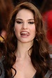 Lily James in 2012. | Lily james, Beauty, Brown hair