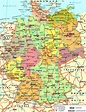 Mapa de carreteras de Alemania - Tamaño completo