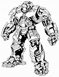 Hulkbuster Attack Coloring Page - Free Printable Coloring Pages for Kids