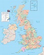 Mapa de Inglaterra - Inglaterra.ws