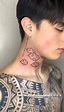 max valenzuela tatuajes 2022 | Tatuajes, Tatuaje del cuello, Tatuaje de c