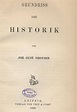 "Der Grundriss der Historik" von Johann Gustav Droysen · Deutsche ...