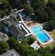 Luftaufnahme Braunschweig - Schwimmbecken des Freibades Bürgerbadepark ...