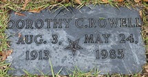 Dorothy Conner Rowell (1913-1985) - Find a Grave Memorial
