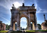 Arco della Pace (Milan, Italy) Foto % Immagini| digital editing, hdr ...