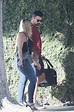 Bebe Rexha – With boyfriend Keyan Safyari on a lunch date at Hillstone ...