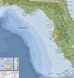 Map Of Florida's Gulf Coast - Map in the World