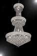 This beautiful Chandelier is trimmed with Empress Crystal(TM) 100% ...