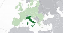 Ubicacion De Italia En El Mapa