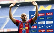 15 years since Thierry Henry was presented at FC Barcelona