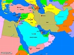 West Asia Political Map - A Learning Family