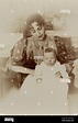 Jeanne Hugo (1869-1941) with her son Charles Daudet (1892-1960 Stock ...
