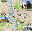 Mapas de Roma - Itália | MapasBlog