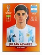 Figurita Mundial Qatar 2022 Panini Julian Alvarez Arg 14 | Mebuscar Argentina